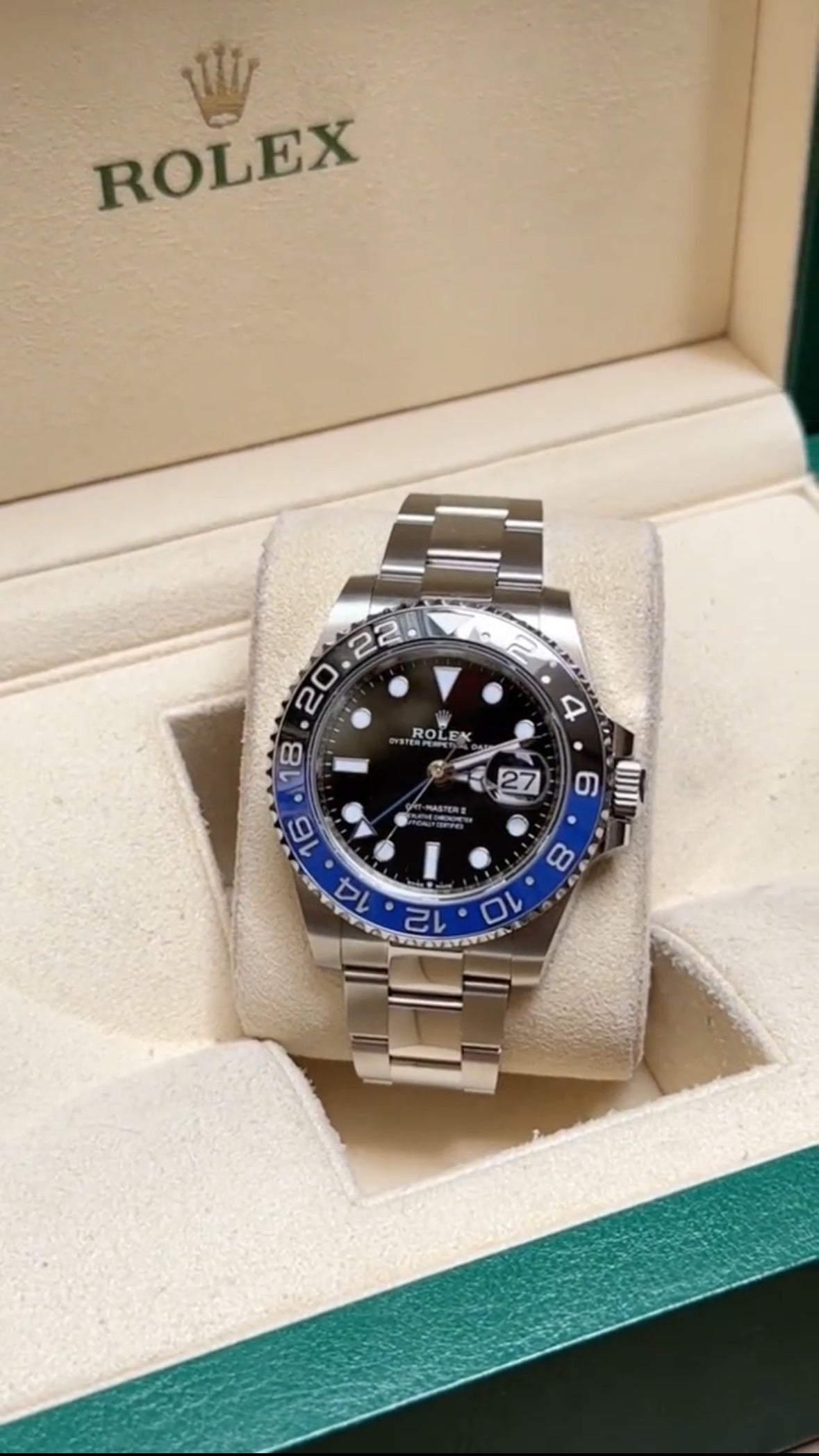 rolex black face