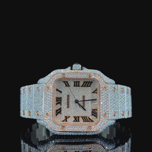 vvs moissanite cartier (white/rose)